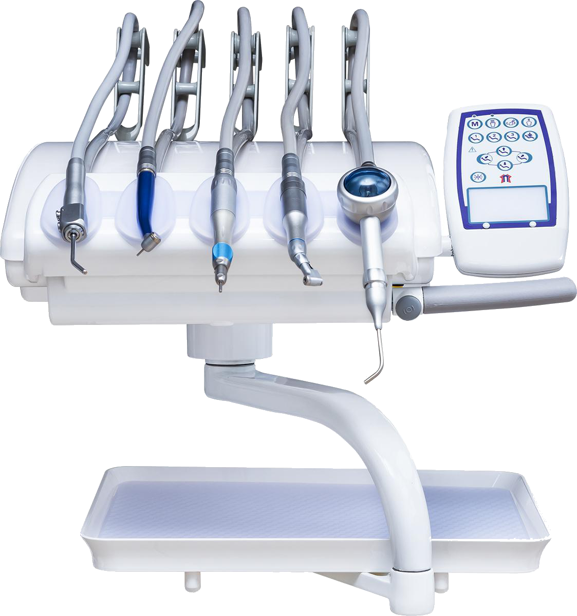 Cefla Dental Group Victor 6015 ADV (AM8015) - стоматологическая установка улучшенной комплектации с нижней:верхней подачей инструментов 3.png