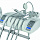 OMS Virtuosus Classic - стоматологическая установка с верхней подачей инструментов